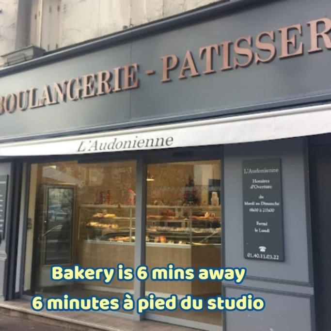 Bright Small Studio Paris Saint Ouen Exterior photo